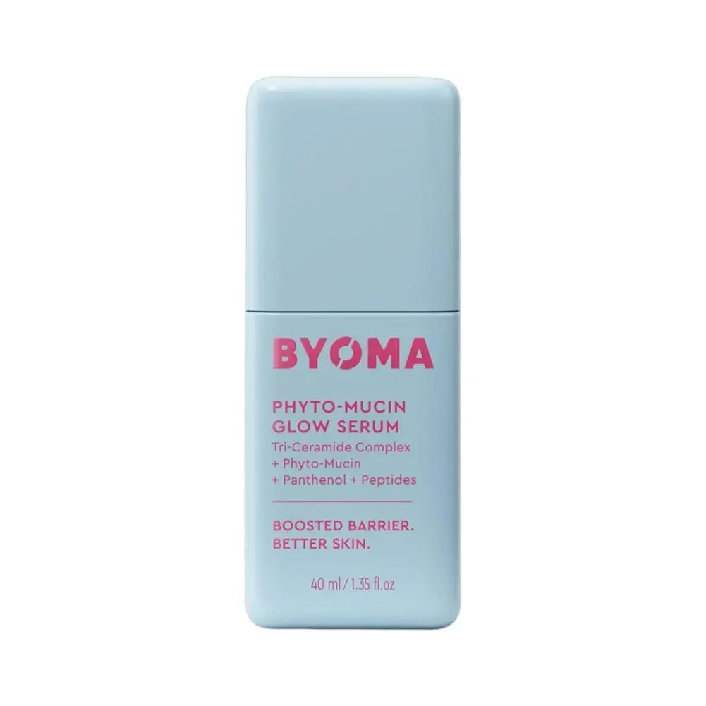 BYOMA Phyto-Mucin Glow Serum - Hydrating Barrier Repair Skincare Essence with Moisturizing Gel Cream Formula
