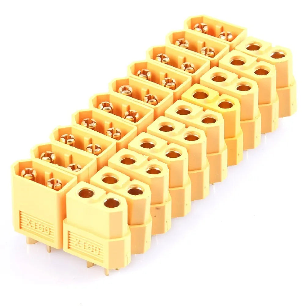 RC Lipo Battery Bullet Connectors: XT60 XT-60 Male Female, XT30 XT90 Plugs - Drone Airplane Accessories