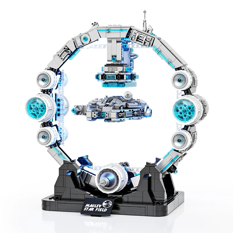 Star Plan Falcon Spaceship Building Blocks – DIY Model Toy Set for Boys, Adults & Christmas Gifts