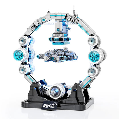 Star Plan Falcon Spaceship Building Blocks – DIY Model Toy Set for Boys, Adults & Christmas Gifts