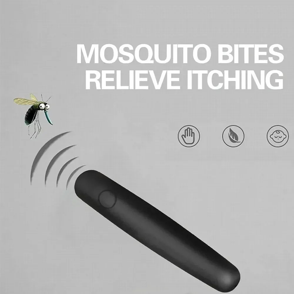 Electronic Mosquito Bite Relief Pen - Portable Insect Sting Itch & Swelling Soother for Outdoor Camping and Travel