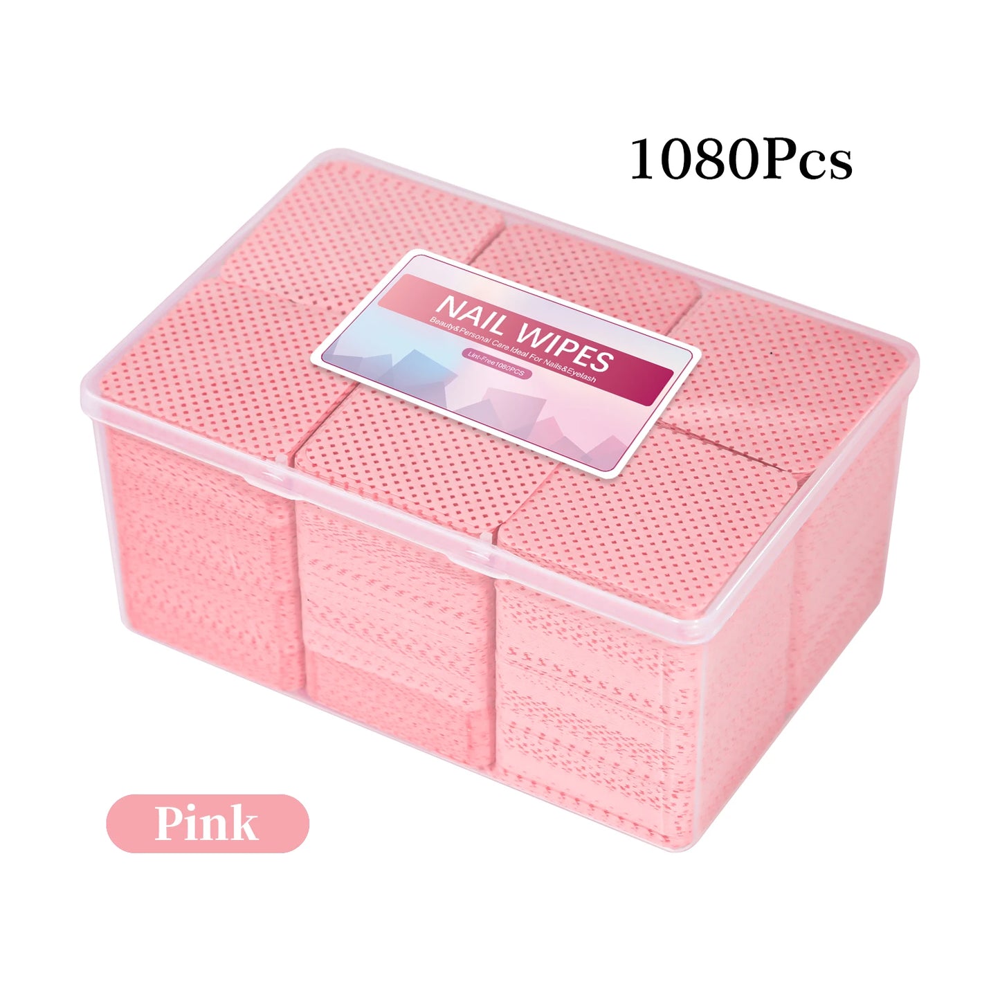 Nail Polish Remover Wipes – Non-Woven Nail Cleaning Pads for Women & Beauty Salon Use