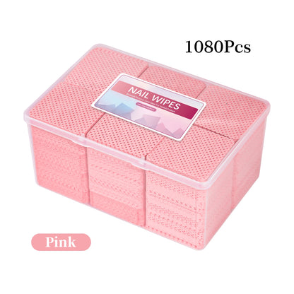 Nail Polish Remover Wipes – Non-Woven Nail Cleaning Pads for Women & Beauty Salon Use