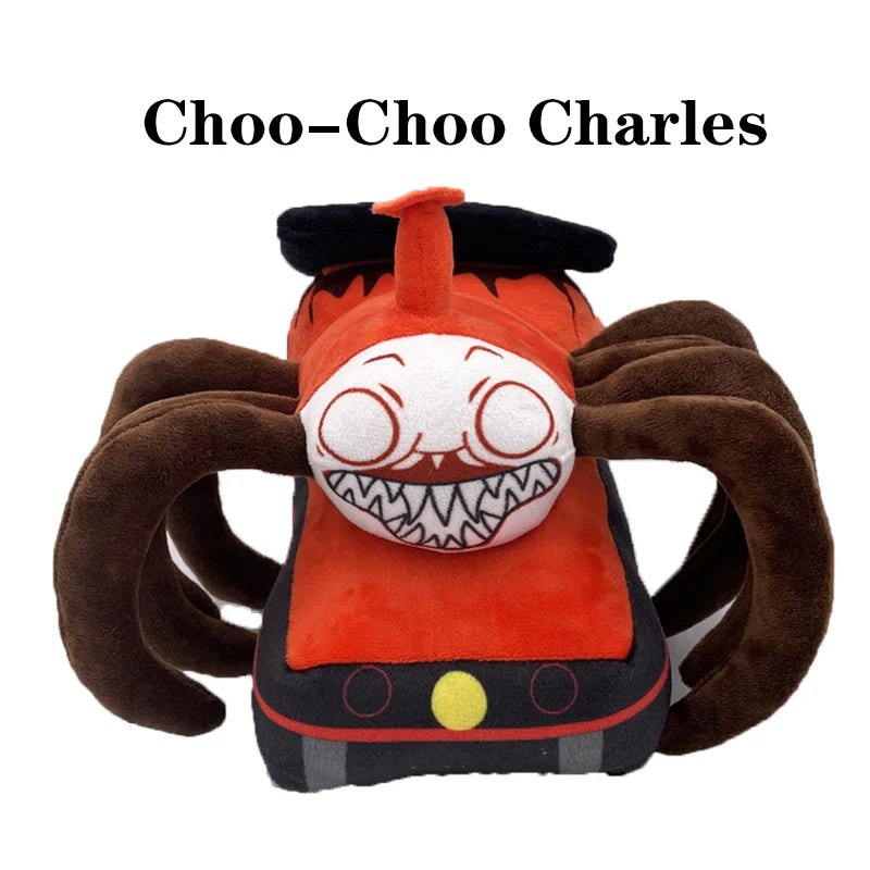 20/30CM Choo-Choo Charles Plush Toy — Spider Monster Cartoon Stuffed Doll, Soft Game Character Toy, Christmas & Birthday Gift for Kids