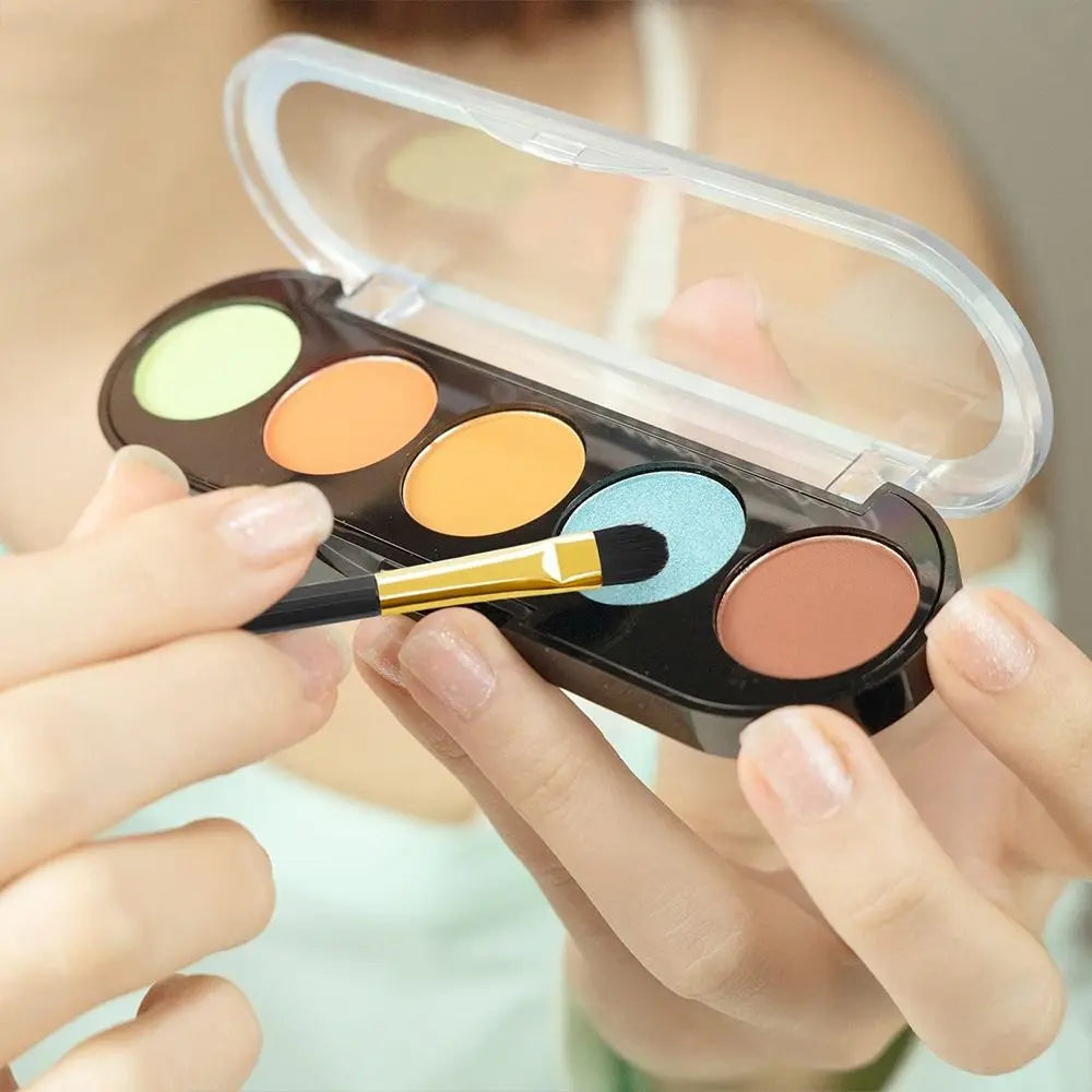 10pcs Double-Head Eye Shadow & Eyeliner Brush - Fashion Sponge Stick for Lip & Eyebrow Makeup Tools