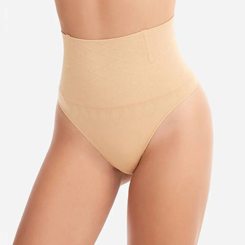 Women's Sexy High Waist Thong Shaper - Slimming Tummy Control Panties, Butt Lifter Shapewear Lingerie Fajas