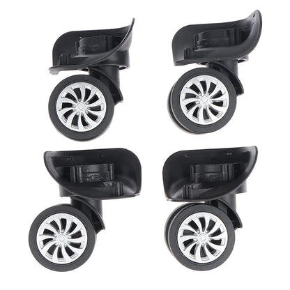 Universal 360° Swivel Suitcase Wheels — Replacement Trolley Luggage Wheels