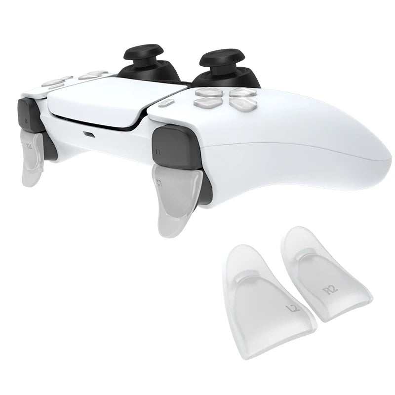 DATA FROG L2 R2 Trigger Extensions — Anti-Slip Thumb Stick Caps for PS5 Controller Accessories