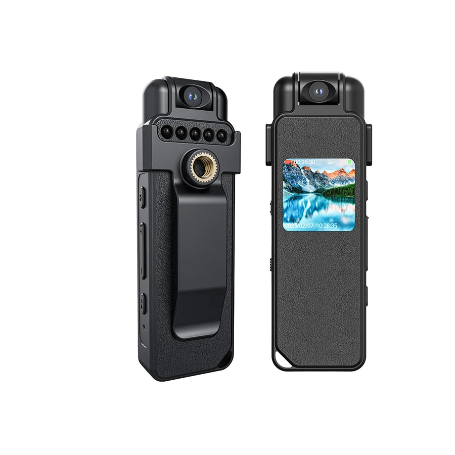 1080P Mini Cycling Camera - Compact Sports DV DVR Audio Video Recorder with Back Clip for Cycling, Riding and Outdoor Use