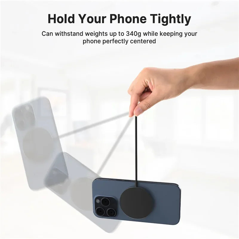 100W Magnetic Wireless Charger Pad with USB & Type-C — Fast Charging Dock for MagSafe iPhone 16/15/14/13/12 Pro Max