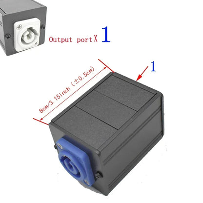 Chassis Light Connector – LED Power Connector AC Coupler Adapter Extender, NAC3MPA/NAC3MPB Aviation Socket 1-13AC
