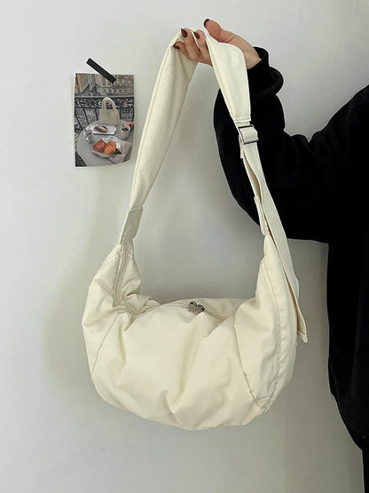 Fashion Women's Large Capacity Crossbody Shoulder Bag – Casual, Simple & Versatile Down Cotton Design