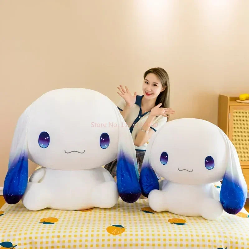 Sanrio Cinnamoroll Plush Doll – Kawaii Stuffed Toy with Pillow, Perfect Gift for Girls