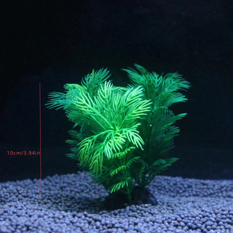 Artificial Aquarium Plants - Simulation Water Weeds Ornament, Aquatic Grass Decoration for Fish Tanks