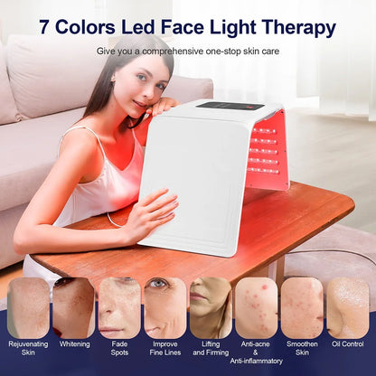 7-Color LED Photon Machine – Skin Moisturizing Nano Spray Face & Body SPA Beauty Mask for Skin Care