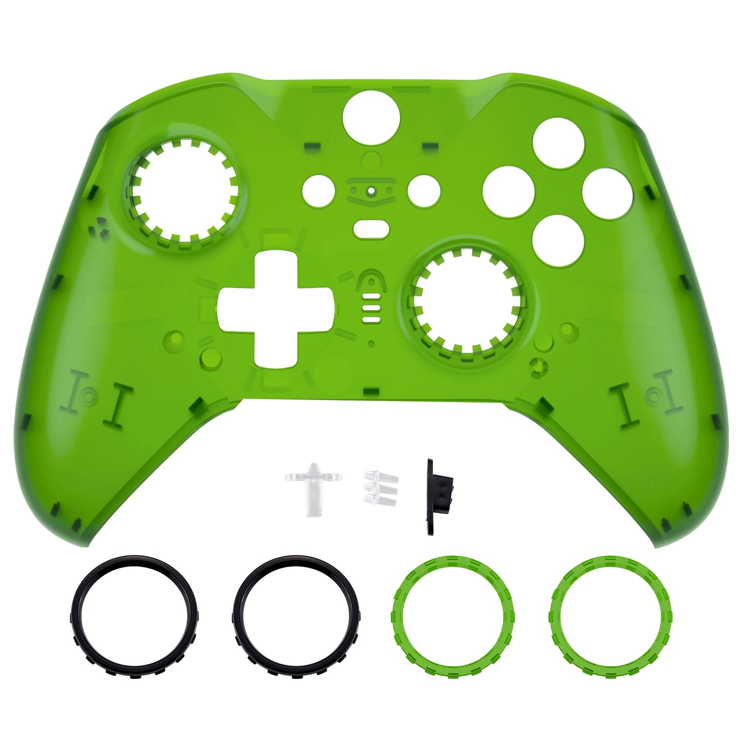 eXtremeRate Xbox One Elite Series 2 Controller Faceplate Shell Replacement Kit Model 1797 – Scarlet Red Housing Cover