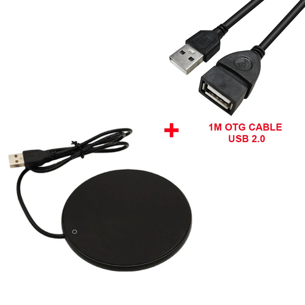 USB Mug Warmer – Electric Coffee & Tea Cup Heater Thermostatic Heating Coaster for Home & Office