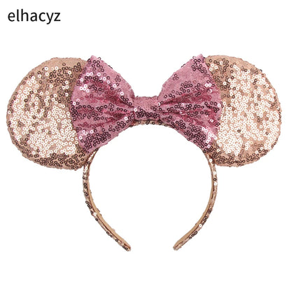 Big Classic Polka Dot Bow Minnie Mouse Ears Headband – Festival & Party Hairband for Women & Girls, Disney Trip Accessories