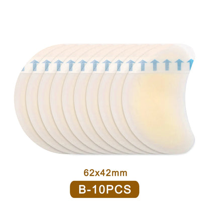 10/20PCS Hydrocolloid Foot Patches Heel Stickers | Anti-Wear Adhesive Bandages for Pain Relief & First Aid