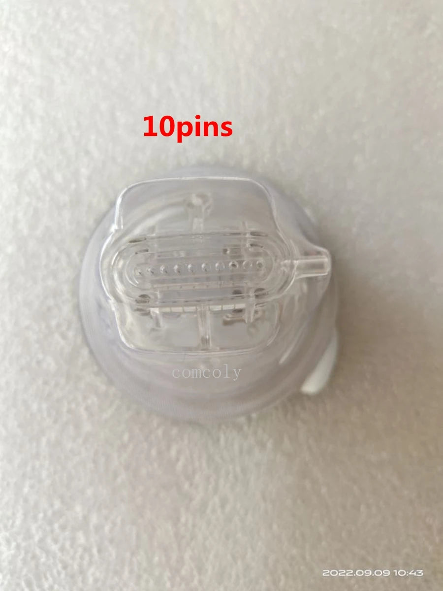 Disposable Green Insulated Cartridge Consumables, Gold-Plated 10/25/64 Pins Nano Cartridges, Accessory for RF Treatments