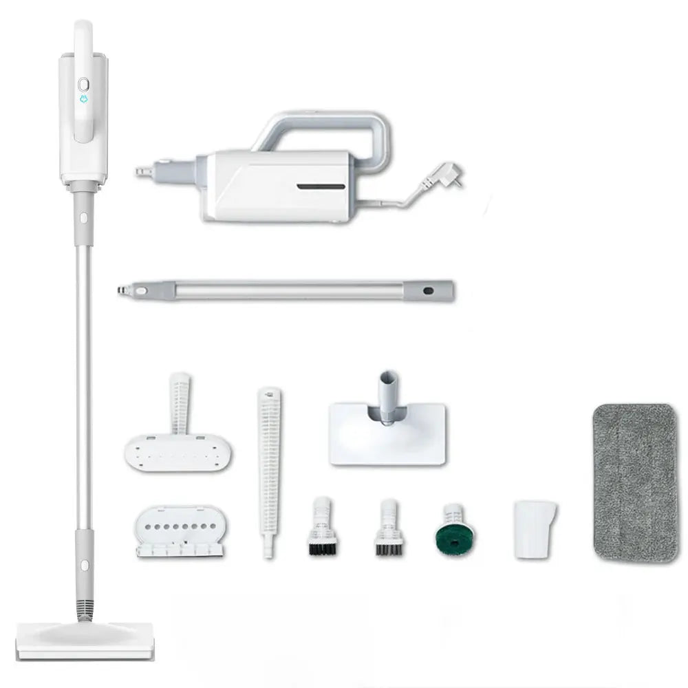 370ml Electric Steam Mop – 1500W Multifunctional Sterilization & Mite Removal Household Cleaner, 220V EU Plug