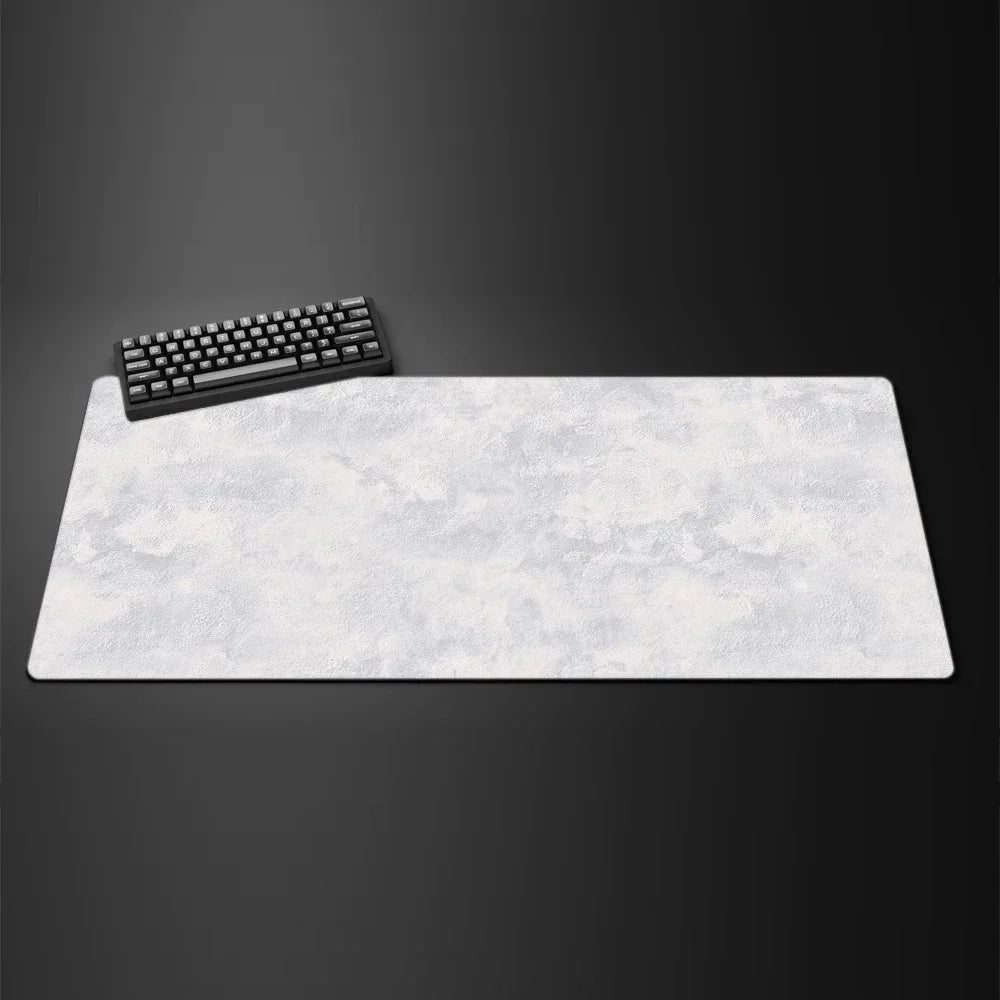 Gray Texture XXL Gaming Mouse Pad – Large 90x40cm Rubber Anti-Slip Desk Mat for Computer Office and Gaming