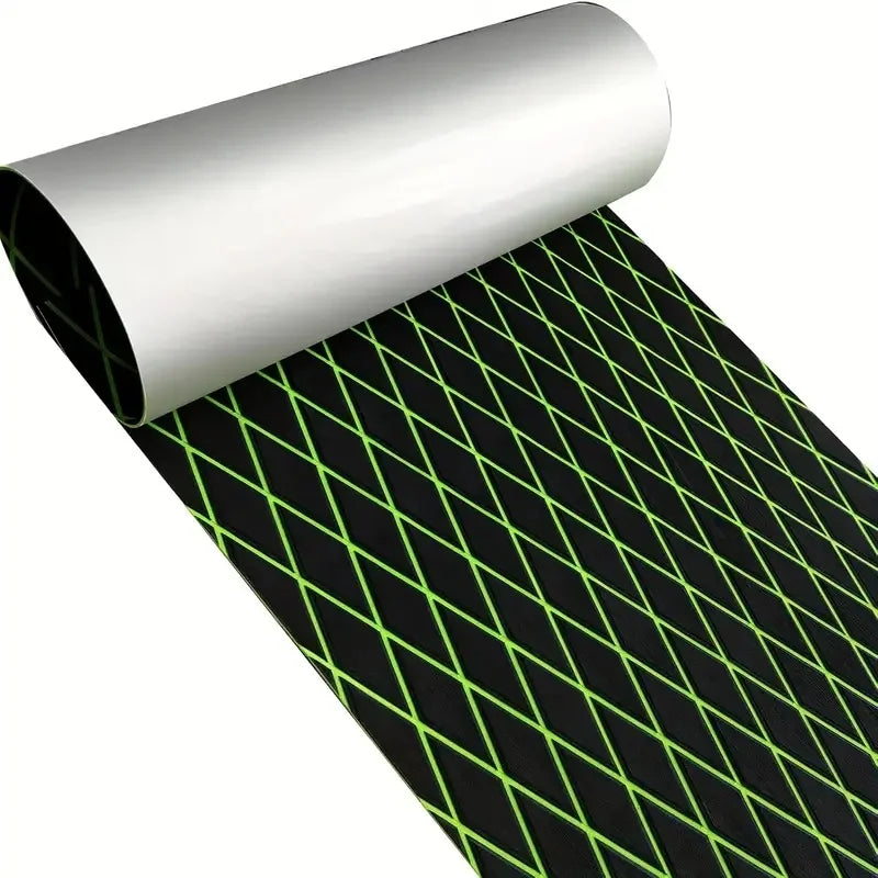 240x60cm EVA Boat Floor Mat - Diamond Anti-Slip UV Resistant Marine Deck Carpet