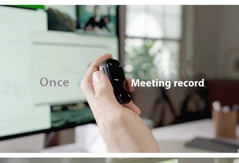 Cheerdots 2 Detachable Air Mouse – Wireless Touchpad, Laser AI Recording, ChatGPT Mobile Presenter & Remote Control