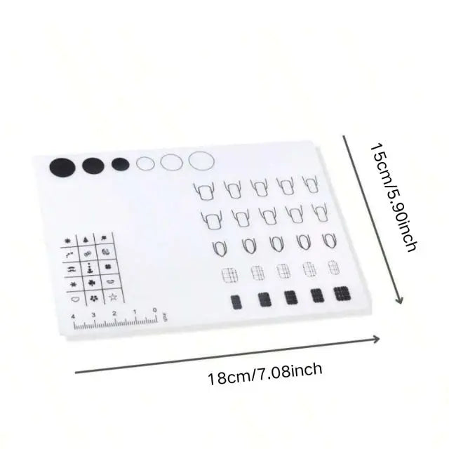 Portable Nail Art Armrest Mat - 1/2PCS Foldable Soft Microfiber Leather Table Pad for Nail Salons