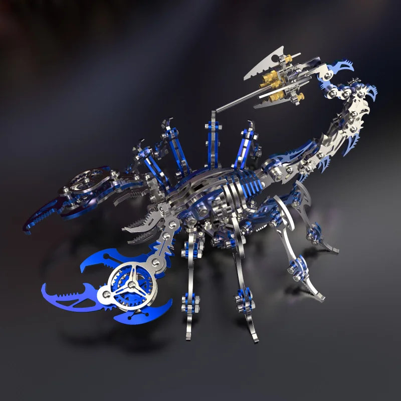 3D Metal Mechanical Insect Puzzle – Anti-Stress Assembly Toy Kit for Kids and Adults
