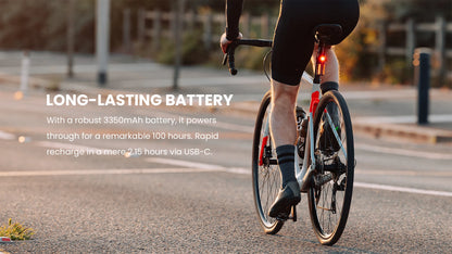 Magicshine Smart Bike Radar Tail Light – Rear View Cycling Taillight Compatible with GPS Bike Computers & Smartwatches