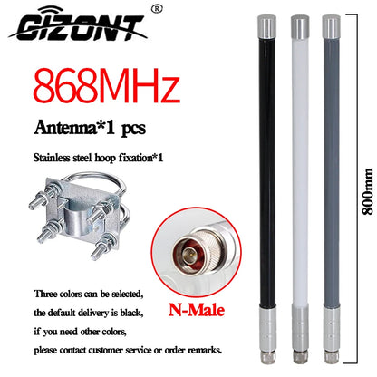 868MHz Fiberglass Omni Antenna – Outdoor Long-Range Antenna for Helium Bobcat Miner, Meshtastic, and LoRaWAN Hotspots