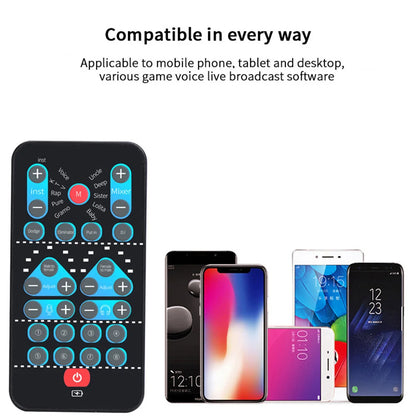 M10 Portable Voice Changer Device – Male to Female Switch, Karaoke & Live Sound Tuning Card