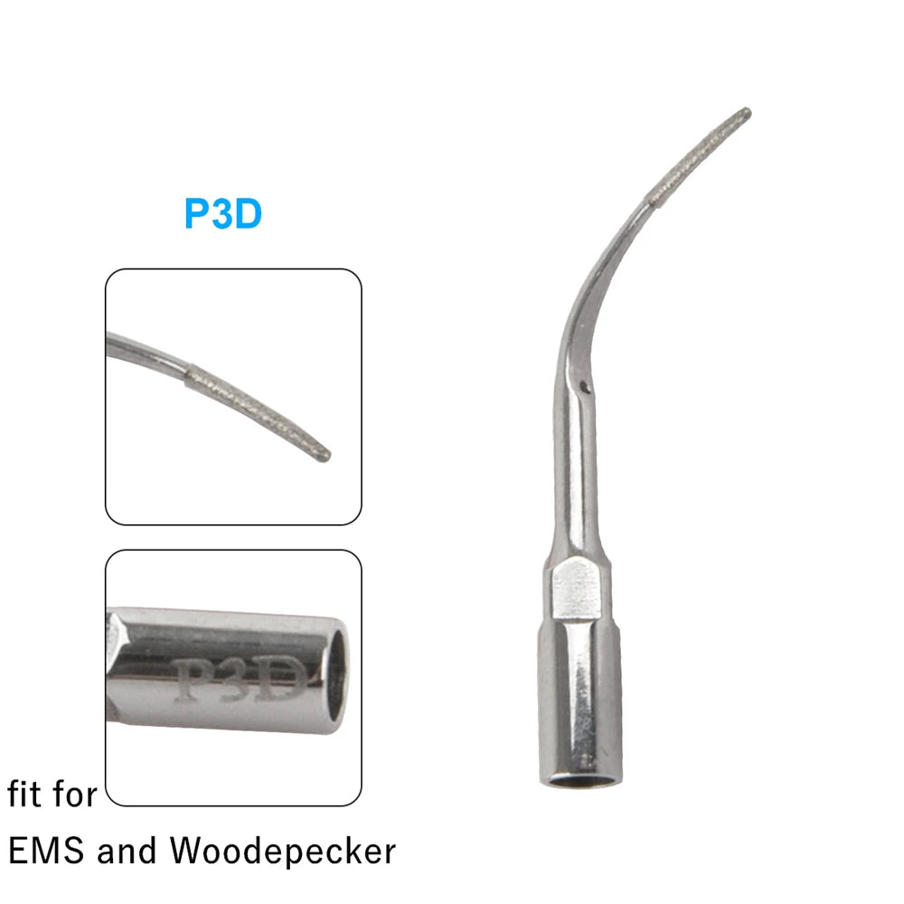 AZDENT Dental Ultrasonic Scaler Tips – Scaling, Periodontics, Endo, Perio Tips for EMS, Woodpecker, DTE, NSK, SATELEC Scalers