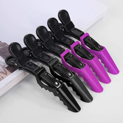 10pcs Hairdresser Clips - Professional Non-Slip Alligator Clips for Hair Styling, Salon DIY Accessories