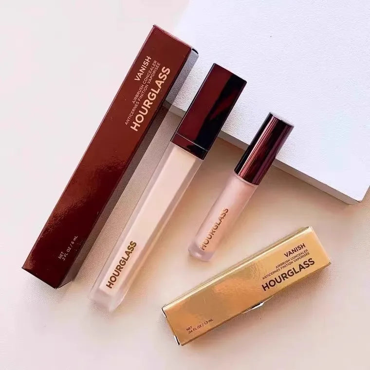 Hourglass Concealer — Brightening Eye & Face Cover for Dark Circles, Acne, and Spots
