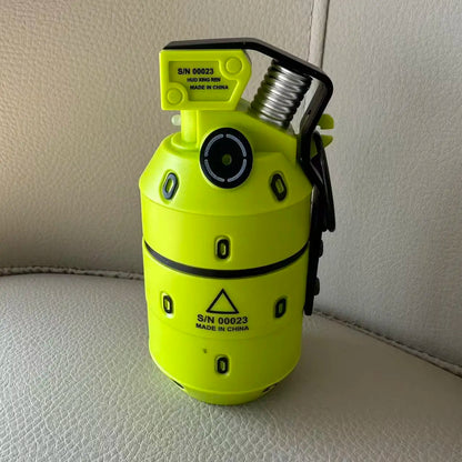 Manual Loading Cylinder Soft Pellet Launcher - Portable Outdoor Activity Shooting Gear with Flip Safety Lock