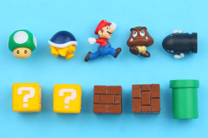 Japan Game Figure Super Mario Bros Fridge Magnets – Luigi, Yoshi, Toad Mini Figurines & Refrigerator Stickers Ornament