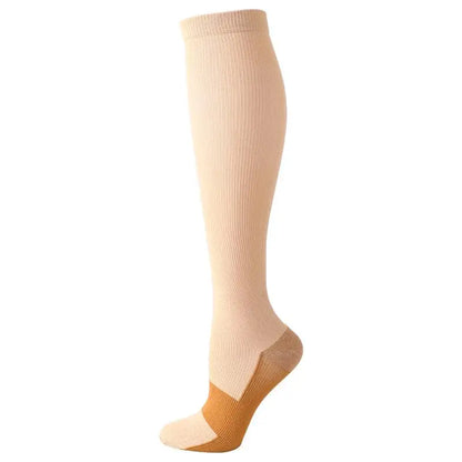 S-XXL Compression Socks - Medical Support Stockings for Nurses, Doctors, Golf, Sports & Varicose Vein Relief