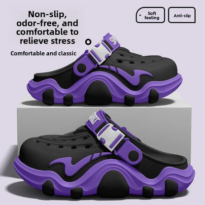 Men’s Arch Support Beach Sandals - Breathable Non-Slip Summer Shoes
