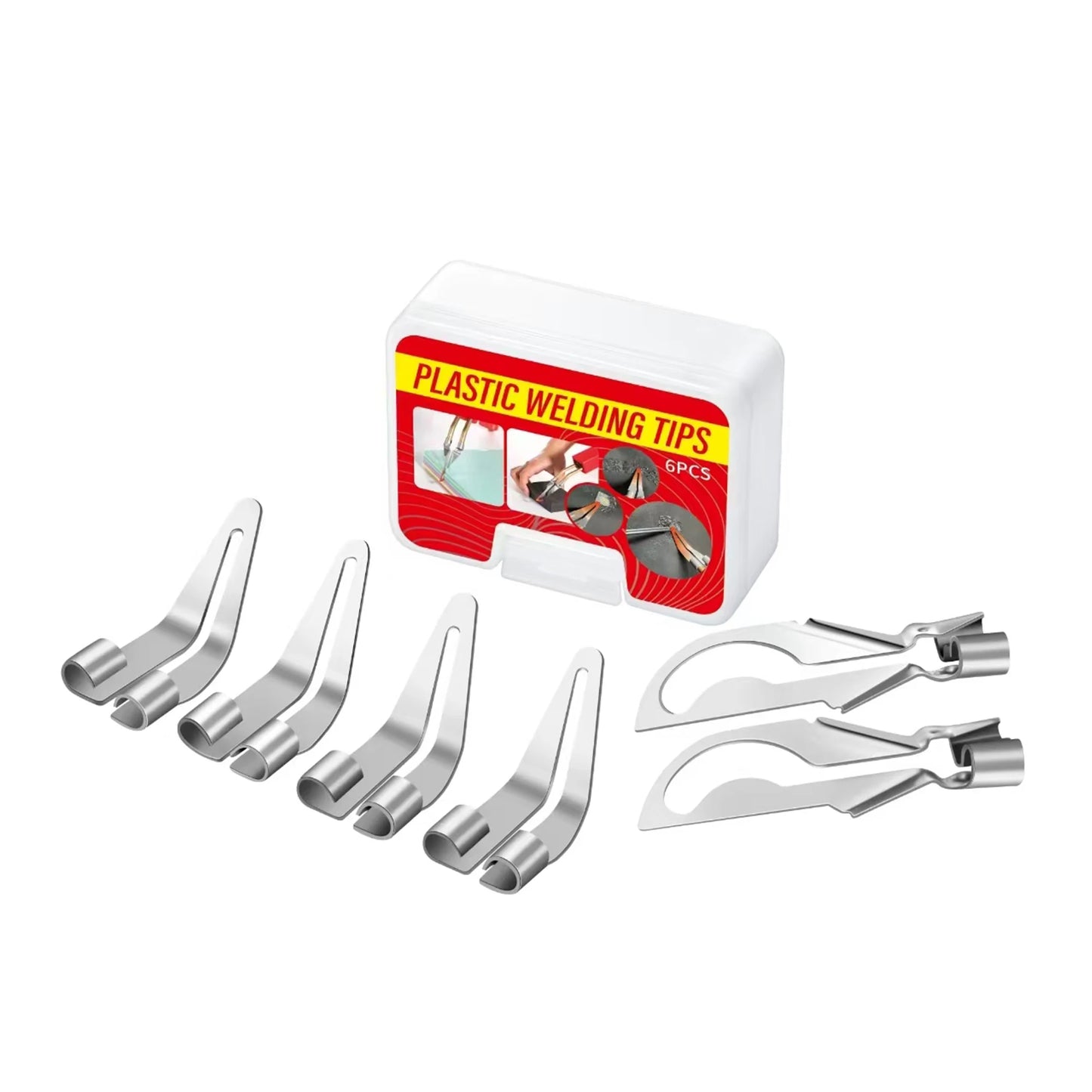 Plastic Welder Smooth Tip Head - Car Bumper Dashboard Repair Welding Gun Smoothing and Cutting Accessory