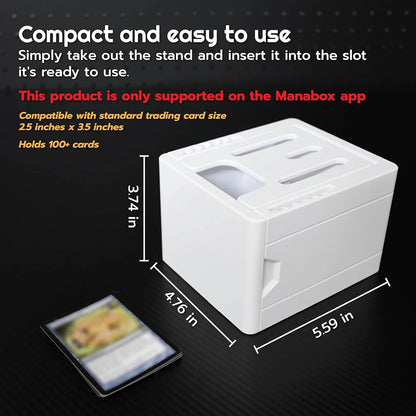Trading Card Scanner Tool - Fast Card Scanning Device for MTG & Collectible Playing Cards
