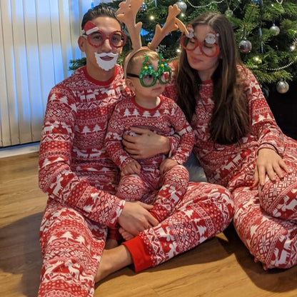 Mommy and Me Christmas Pajamas Set 2023 - Soft & Cute 2-Piece Sleepwear for Family, Adults & Kids Xmas Outfits