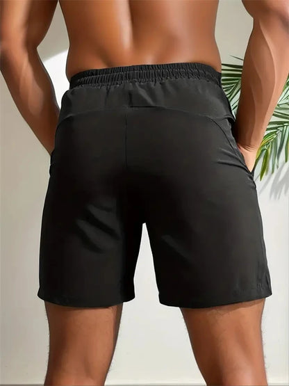 UETEEY Men’s Summer Shorts — Gym, Running & Fitness Quick-Dry Workout Pants