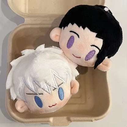 Jujutsu Kaisen Plush Pendant - Gojo Satoru & Geto Suguru Soft Stuffed School Bag Charm for Kids
