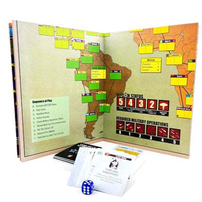 Twilight Struggle Cold War Strategy Board Game – 2 Player Epic Historical Simulation Game for Adults & Advanced Gamers