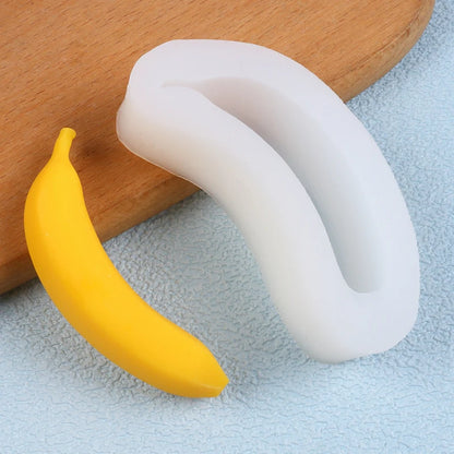 3D Fruit Silicone Mold – Mango, Banana, Durian & Lychee Shapes for Candle, Soap, Chocolate, Cake, Fondant & Aromatherapy Crafts