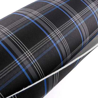 JDM Plaid Car Seat Cover Fabric - 1 × 1.5M Vintage Classic Interior Upholstery Cloth