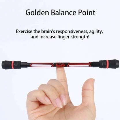 Creative Spinning Pen Hand Spinner Toy - Stress-Relieving Rotating Anti-Slip Writing Pens - 0.5mm Student Stationery (4/2Pcs)