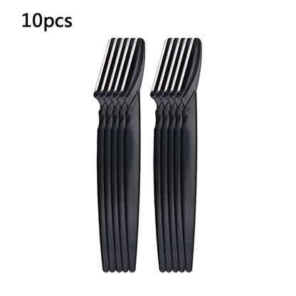 Portable Eyebrow Trimmer & Face Razor – Hair Remover Blades for Eyebrow Epilation and Makeup Grooming